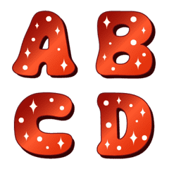 Starry Red Font