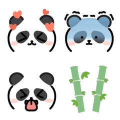 Panda emotion emoji