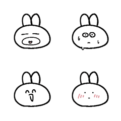 Rabbit emojis