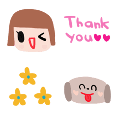 (Various emoji 665adult cute simple)