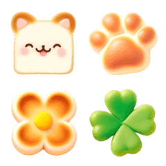 Cat Toast Emoji 8