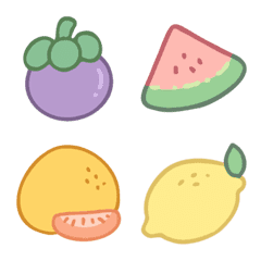 Is CUTE * Hand Draw Fruits #01