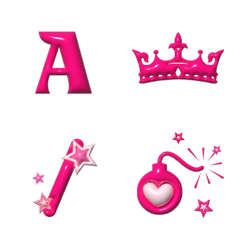 Go Go Girl! (pink letters 3D)
