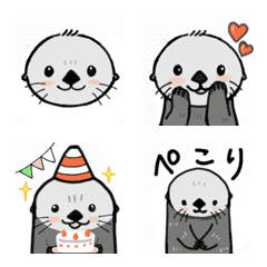 Sea otter Emoji every day