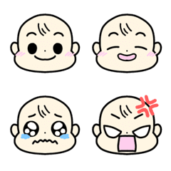 Cute baby emoji 1
