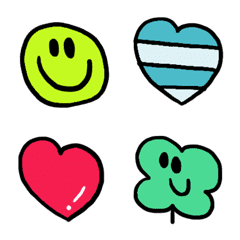 (Various emoji 668adult cute simple)