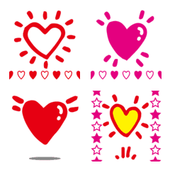 Hearts 5 Emoji