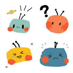 Cute Alien's Emoji