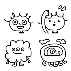 おんなの子とへんてこ妖精と