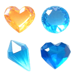 Blue Heart Emoji 7