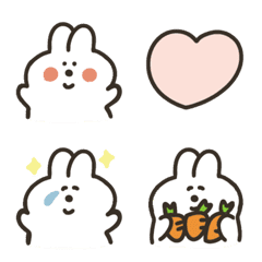 อิโมจิไลน์ rabbit emoji for daily