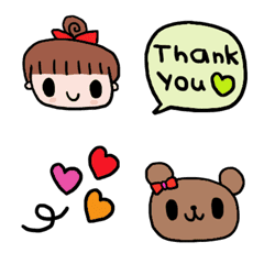 (Various emoji 672adult cute simple)