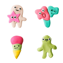 cute monsters clay #3