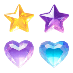 Purple Heart Emoji 2