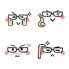 glasses reaction