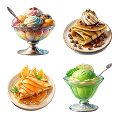 Dessert Menu : Eat Delicious (Emoji) 5