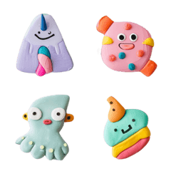 cute monsters clay #2