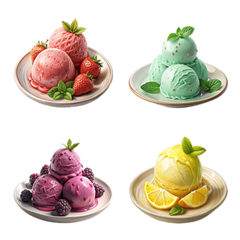 Dessert Menu:Eat Delicious(Emoji)Dukdik9