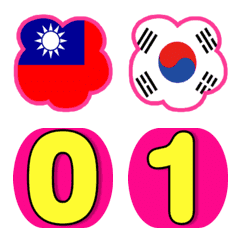 Flag and numbers Version2.2