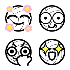 Volleyball Smile Emoji