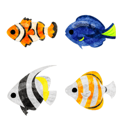 Beautiful Tropical Fish Emoji