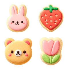 Pastel Cookie Emoji 7