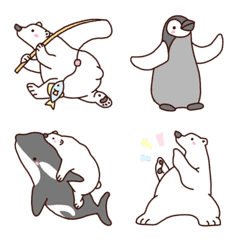 Love &  Polar bear 3 (Emoji)