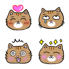 Life of Bengal cat "PenPen" Emoji part1
