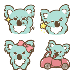 Koala with round eyes Emoji resale