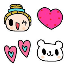 (Various emoji 678adult cute simple)