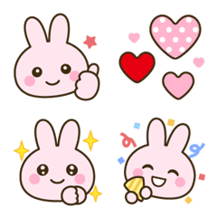 Lovely Rabbit Emoji 40
