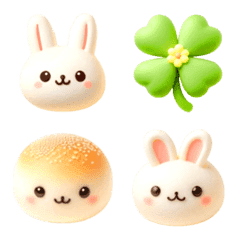 Rabbit Bread Emoji 9