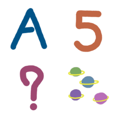 A-Z 1-10 Emoji