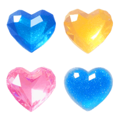 Blue Heart Emoji 8
