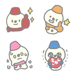 YURUKAWA Colorful snowman