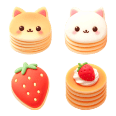 Cat Pancake Emoji 9
