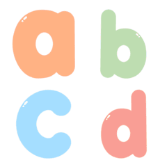 English lowercase emoji