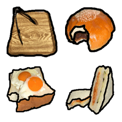 nishimoto bread emoji 2D
