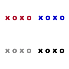 Continuous XO divider(40 colors)