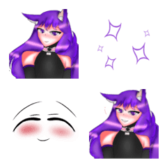 Purple emojijyyy