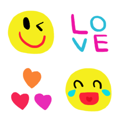(Various emoji 683adult cute simple)