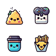 cute food emojis