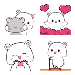 White Mouse 4 : Animated emoji