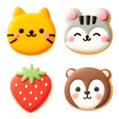 Animal Cookie Emoji 9