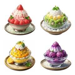 Bingsu Dessert:SweetTopping (Emoji)
