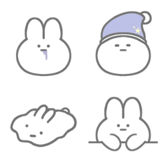 Rabbit with little emotion!