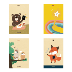 Cute Lenormand cards