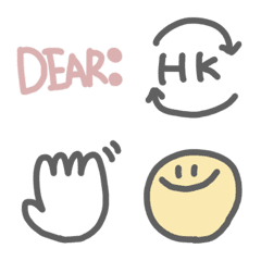 Heisei letter Emoji cute