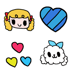 (Various emoji 688adult cute simple)
