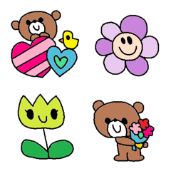(Various emoji 690adult cute simple)